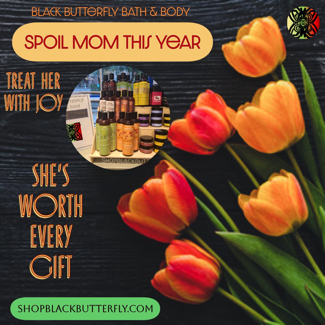 Mother's Day Gift Sets of Black Butterfly