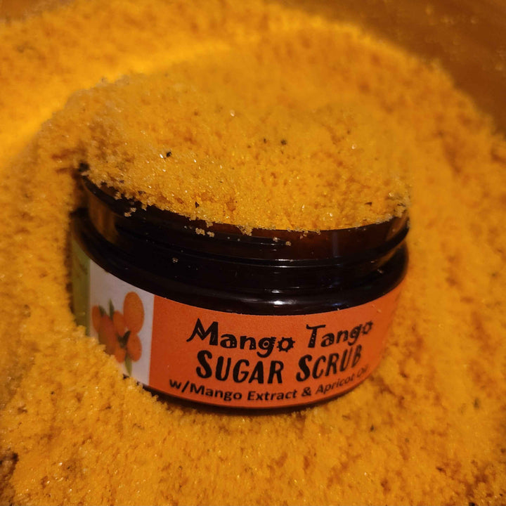 Mango Tango Sugar Scrub Close Up 1