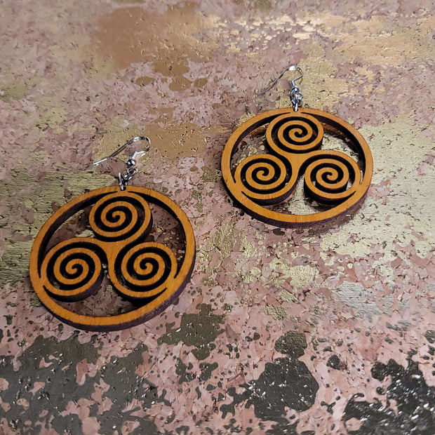 Spirals of Unity Earrings