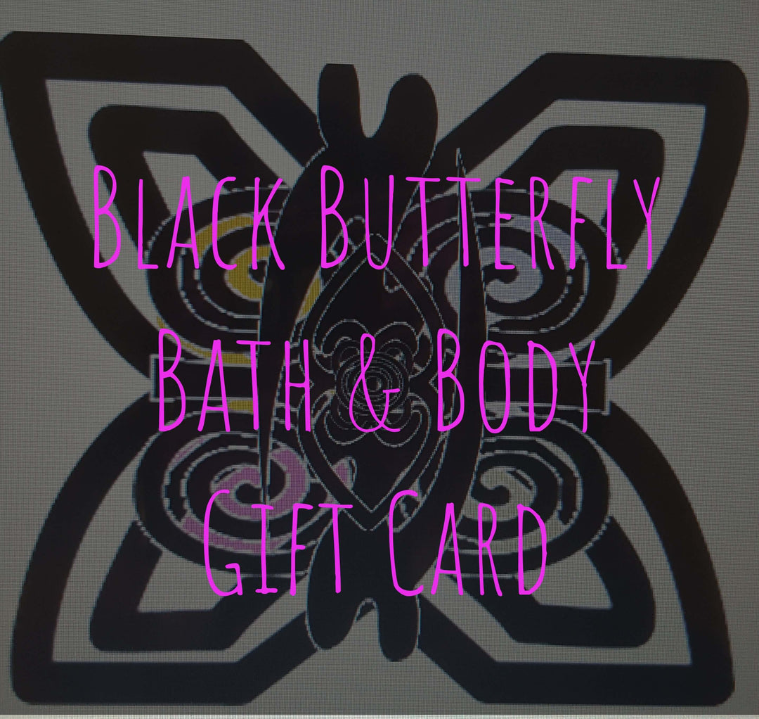 Black Butterfly Gift Cards for Every Occasion