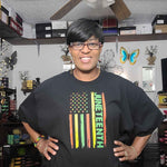 Juneteenth Flag T_shirt