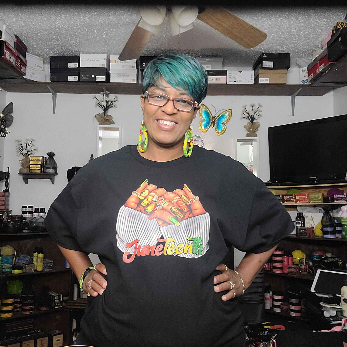 Juneteenth Nailed It T-shirt