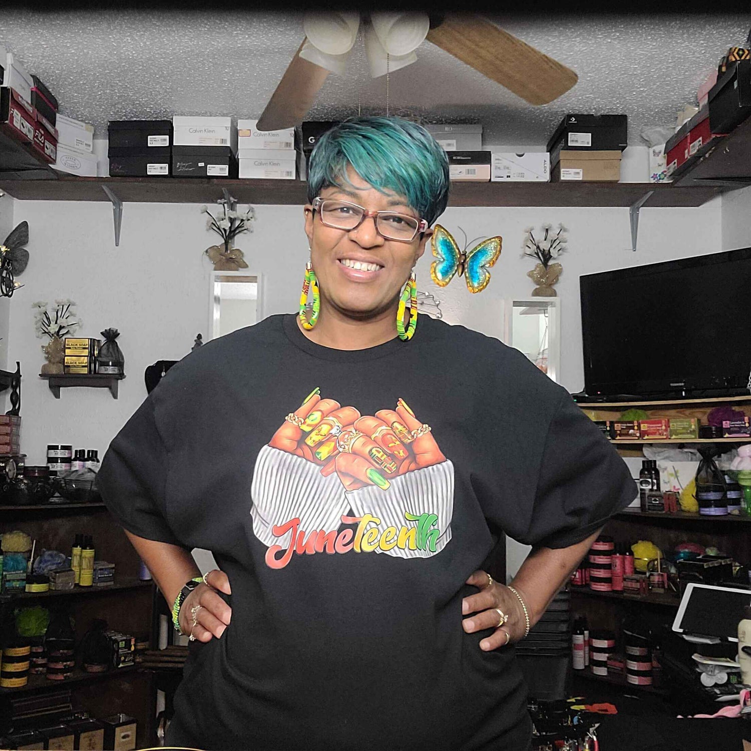 Juneteenth Nailed It T-shirt