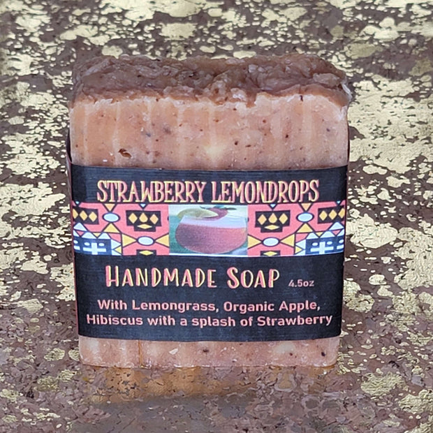 Strawberry Lemondrops Handmade Soap