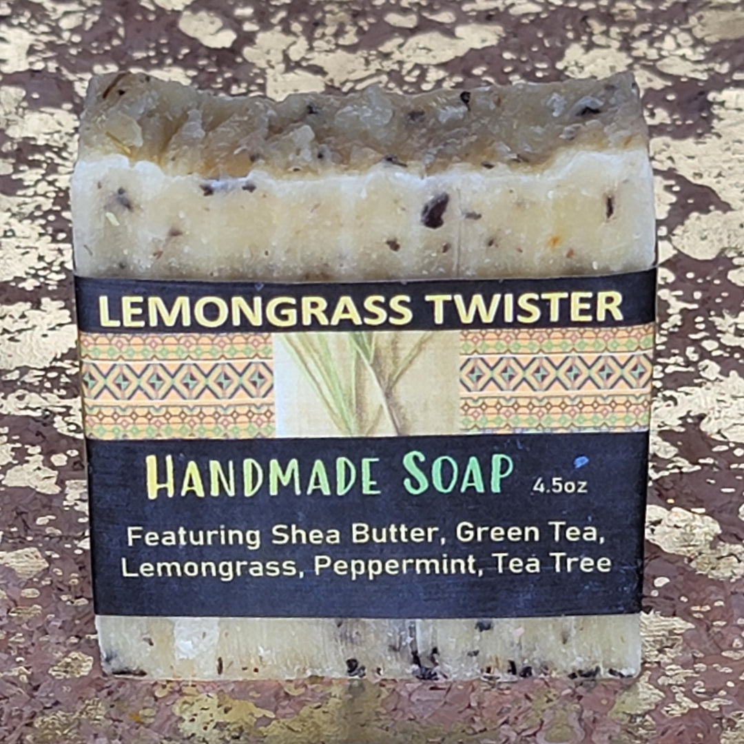 Lemongrass Twister Handmade Soap