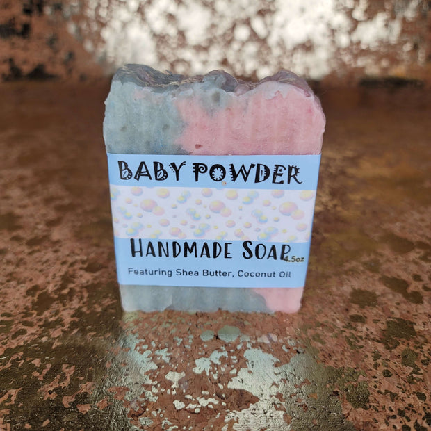 Baby Powder Handmade Soap