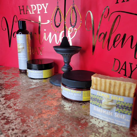 Lemon Sugar Valentine's Gift Set