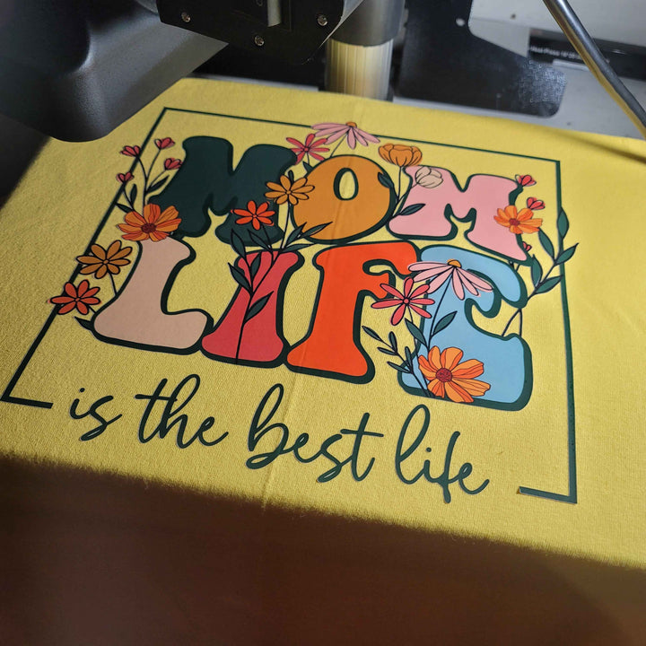 Floral Mom Life TeeShirt