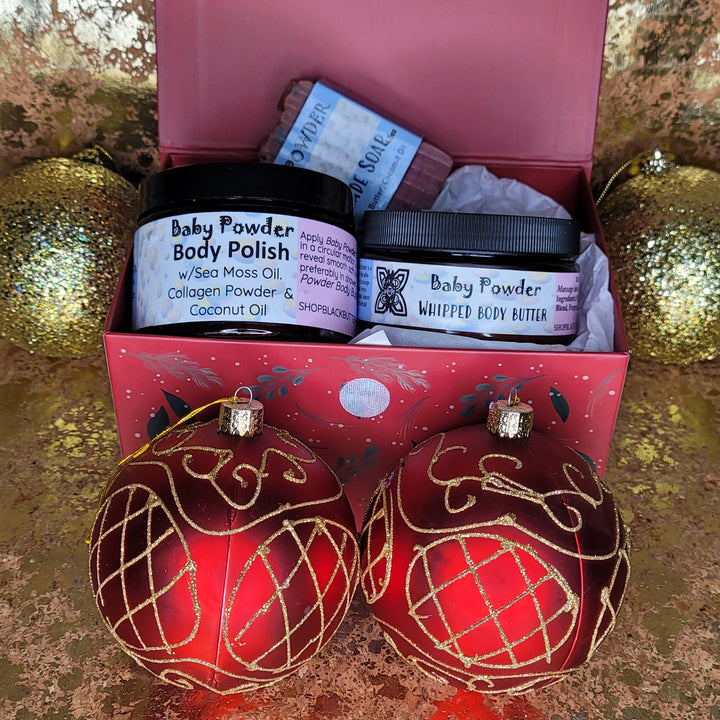 Baby Powder Triple Bath & Body Treat Holiday Gift Box