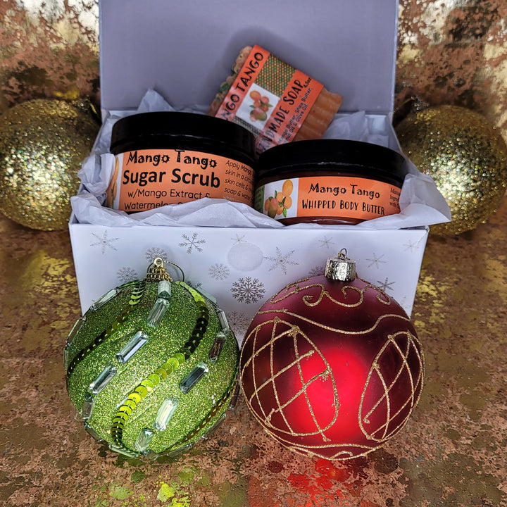 Mango Tango Triple Bath & Body Treat Holiday Gift Box