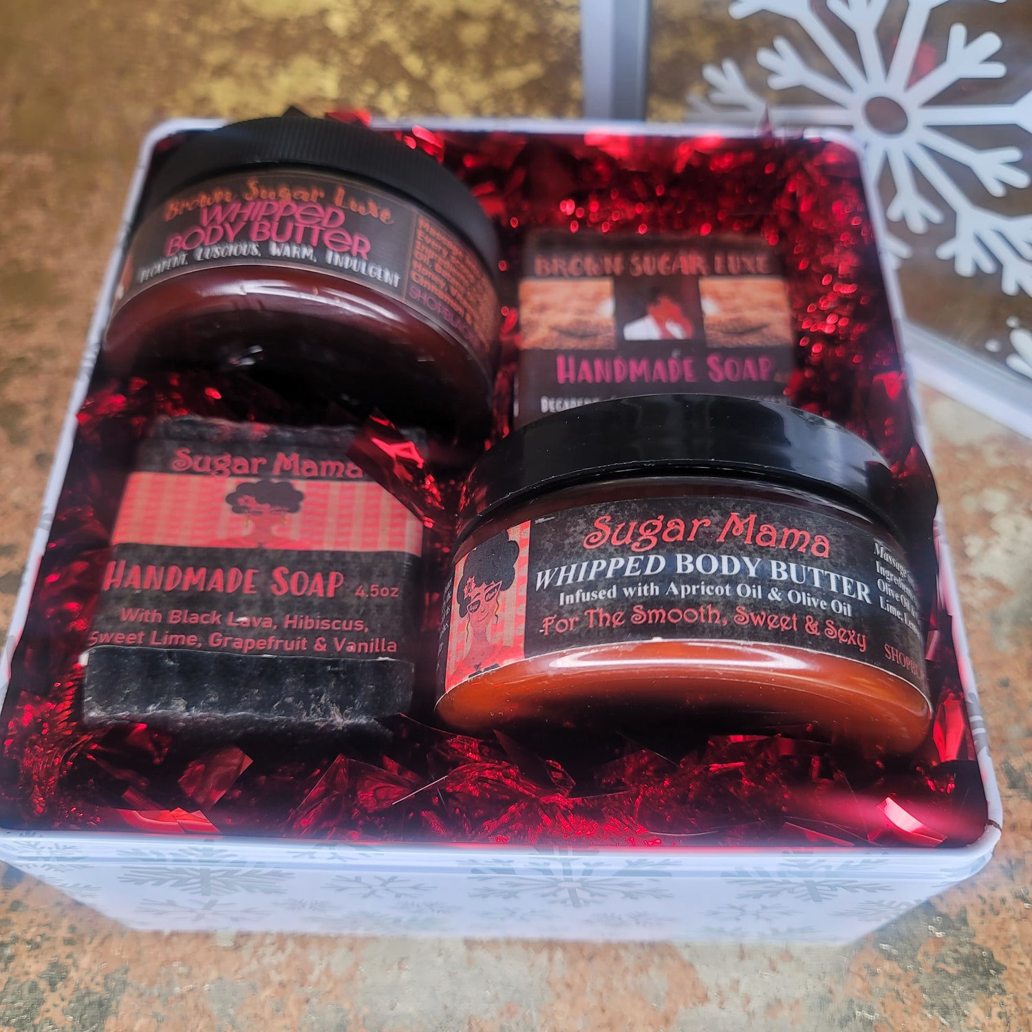 Brown Sugar Luxe X Sugar Mama Double Delights Holiday Duo