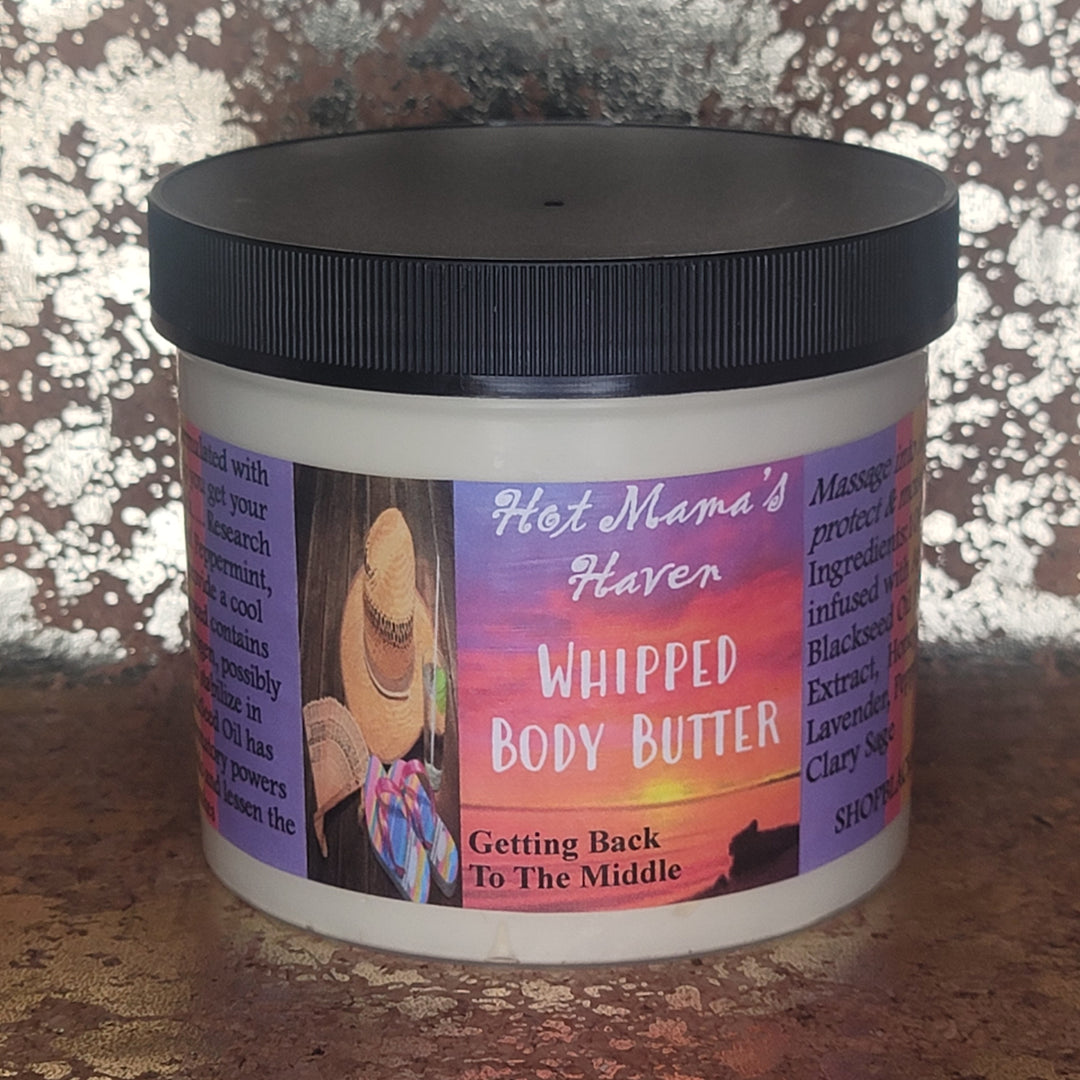 32oz Hot Mama's Whipped Body Butter