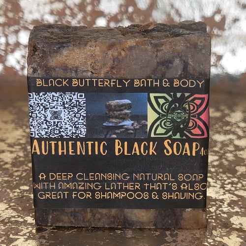 Authentic Black Soap from Ghana