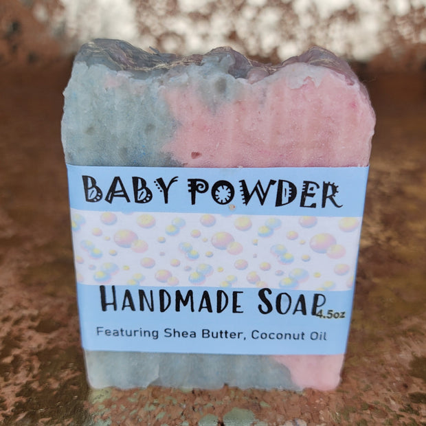 Baby Powder Handmade Soap