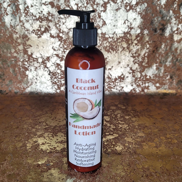 Black Coconut Handmade Lotion