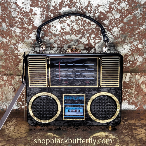 Black_Vintage_Hard_Case_BoomBox_Bag