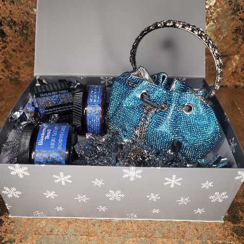 Blueberry Thrill Trio Gift Set Collabed With Blue Bling Bag