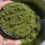 Close up of Soulful Greens Match Body Polish