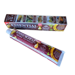 Essential Miswak Toothpaste packaging with a tube