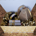 Lemon Sugar Trio Gift Set Collabed With Golden Pyramid Wristlet Bag