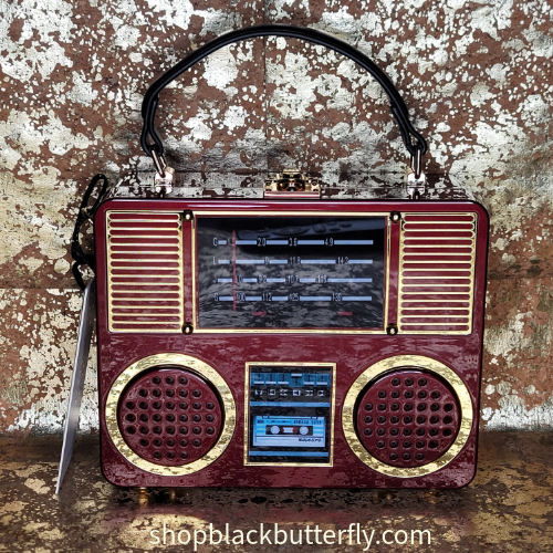 Maroon_Vintage_Hard_Case_BoomBox_Bag