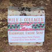 Milk & Collagen Handmade Facial Soap