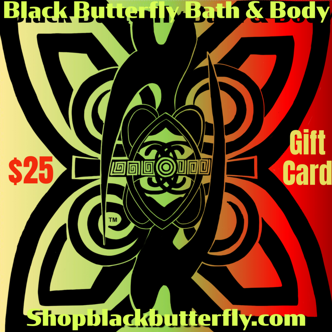 Black Butterfly Gift Card