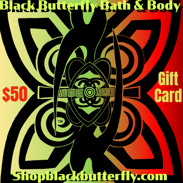 Black Butterfly Gift Card