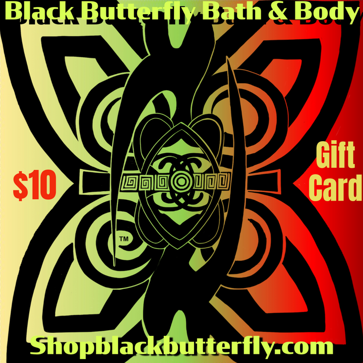 Black Butterfly Gift Card