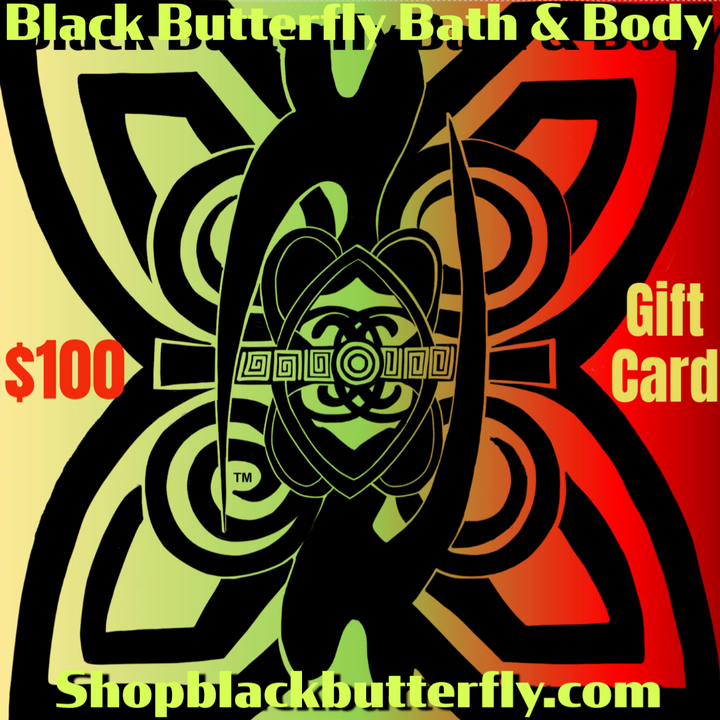 Black Butterfly Gift Card