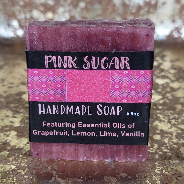 Pink Sugar Handmade Soap