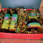 Simply Sublime 4pc Gift Set With African Fabric Covered Earrings