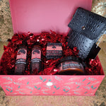 Sugar Mama 4pc Gift Set Collabed With Black Fau Croc Phone Bag