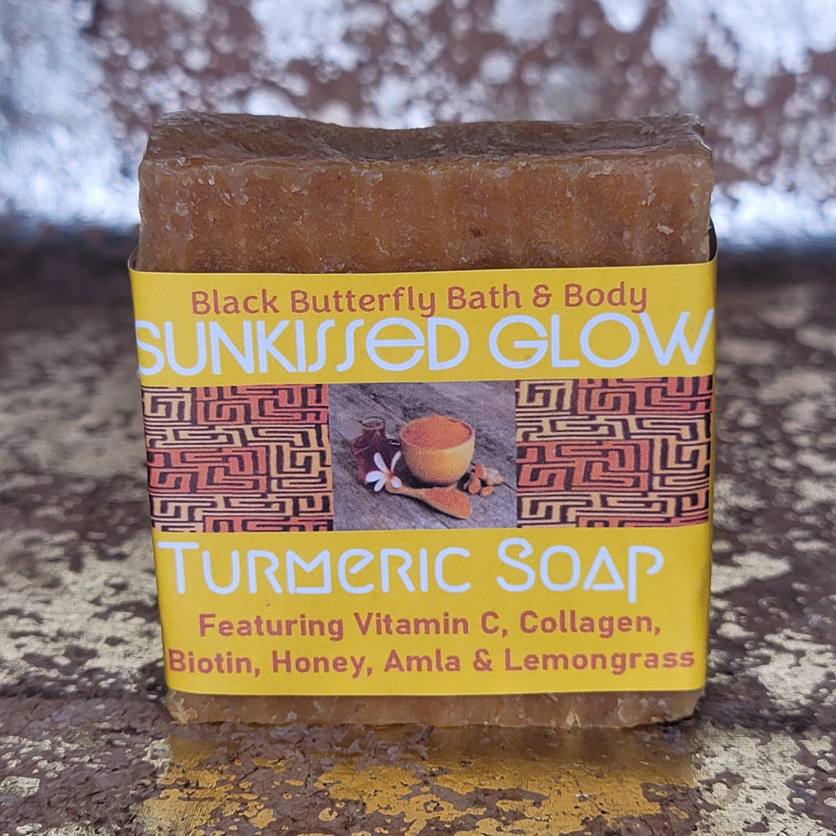 Sunkissed Glow Handmade Turmeric Soap 