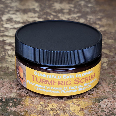 Sunkissed Skin Glowing Turmeric Scrub