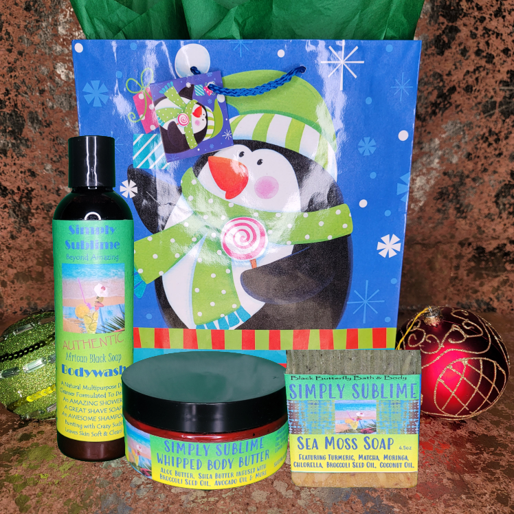 Simply Sublime Bath & Body Holiday Trio Gift Set