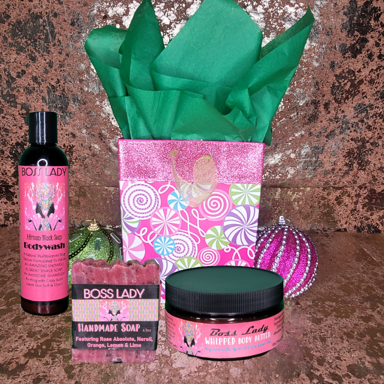 Boss Lady Bath & Body Holiday Trio Gift Set