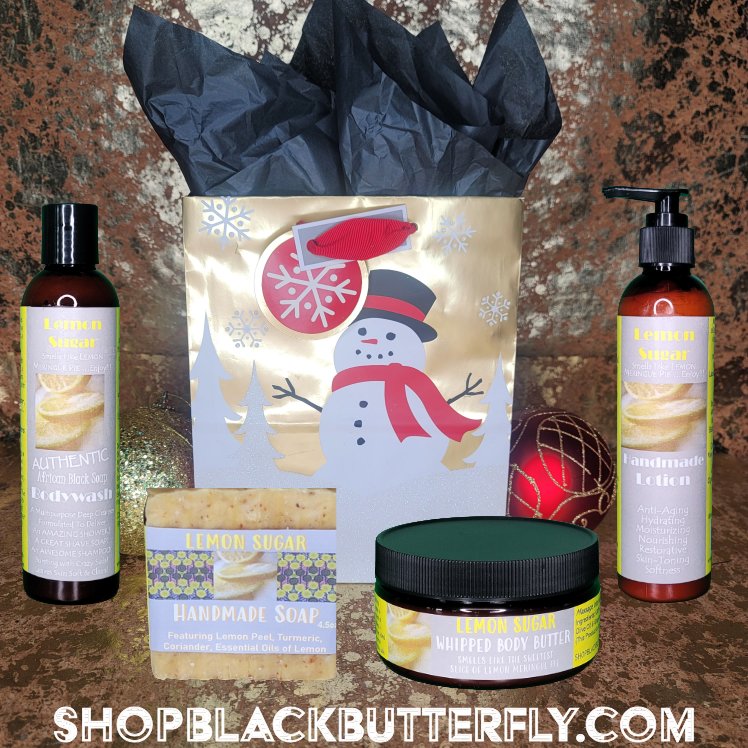 Lemon Sugar 4-Piece Bath & Body Holiday Gift Set