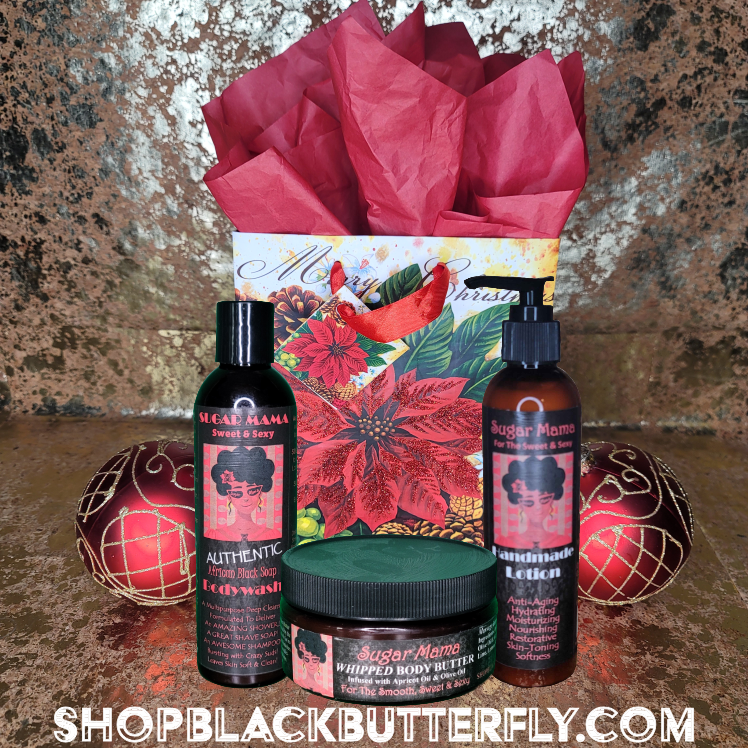 Sugar Mama Bath & Body Holiday Trio Gift Set
