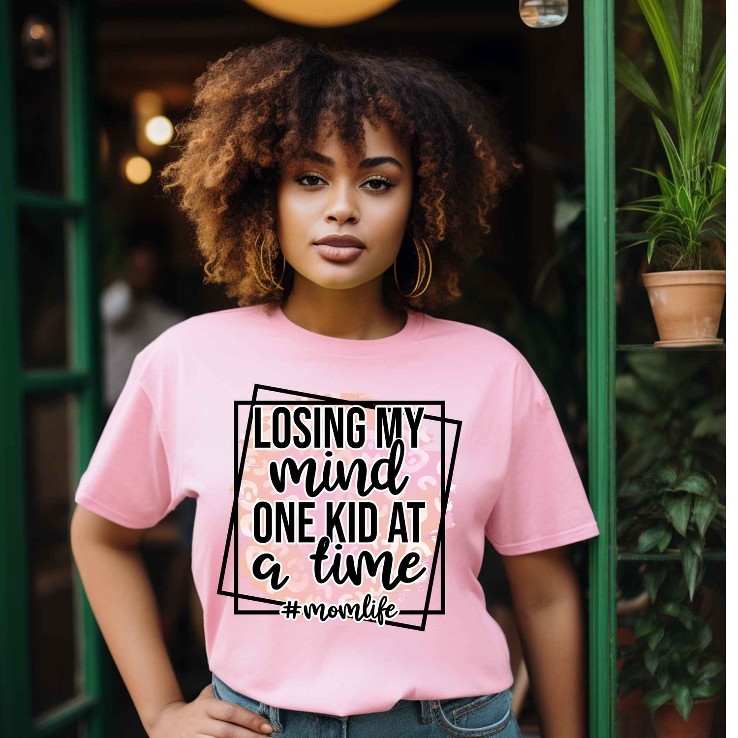 One Kid At A Time Mom Life TeeShirt