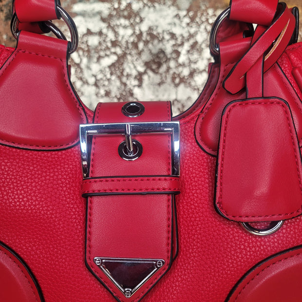 Red Buckle Bag