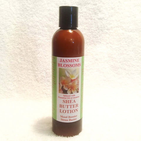Jasmine Blossoms Shea Butter Lotion-lotion-Black Butterfly Bath & Body