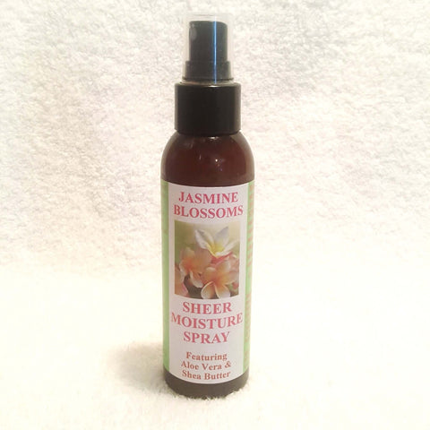 Jasmine Blossoms Sheer Moisture Spray-Body Spray-Black Butterfly Bath & Body
