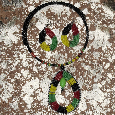 Pan African Jewelry Set