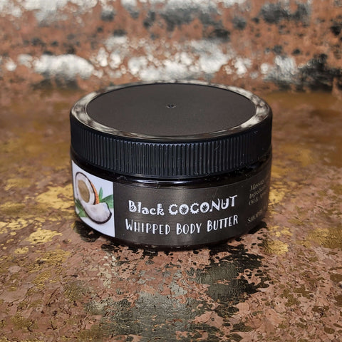 Black Coconut  Whipped Body Butter