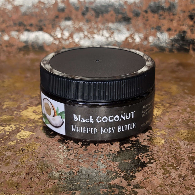Black Coconut  Whipped Body Butter