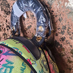 Graffiti Basketball Crossbody Bag