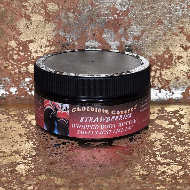 Chocolate-covered Strawberry Whipped Body Butter