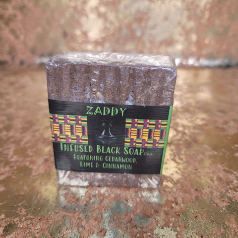 Zaddy Infused Black Soap