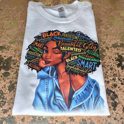 Black Sophisticated Gorgeous Queen Tee